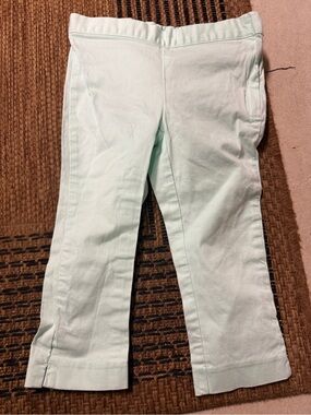 Janie and Jack Mint Green Toddler Pants